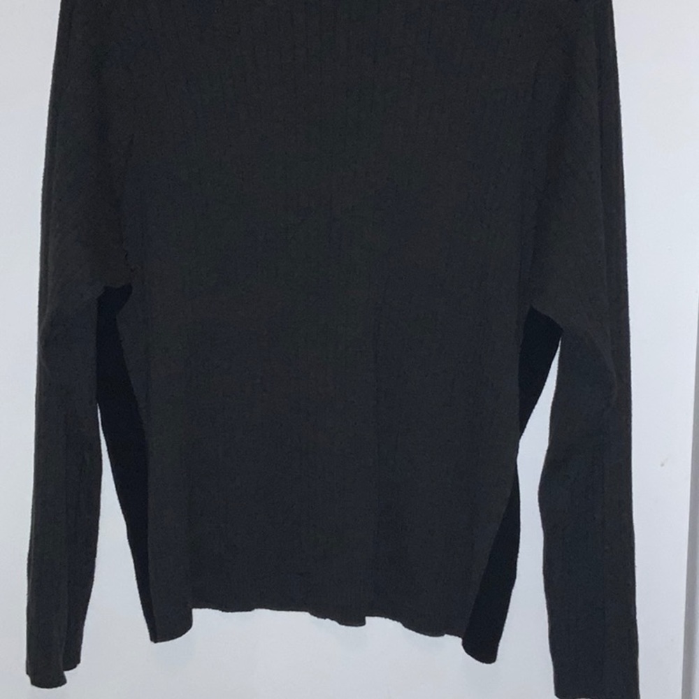 Spring + Mercer Men’s Gray Ribbed Sweater XL - Picture 6 of 6